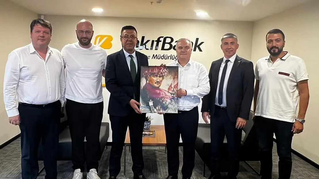 ÖDEMİŞ TİCARET ODASI'NDAN VAKIFBANK'A ZİYARET