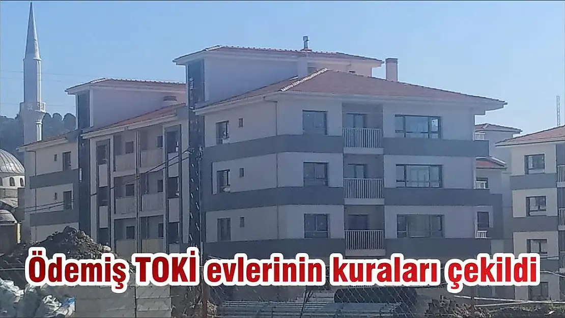 Ödemiş TOKİ evlerinin kuraları çekildi