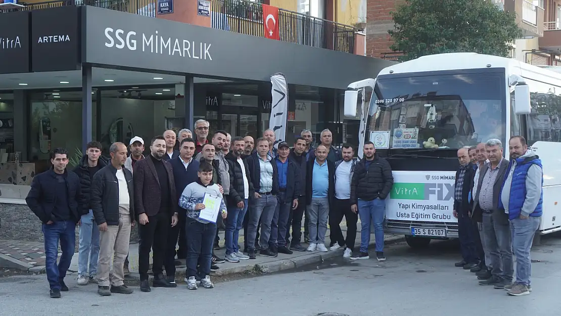 Ödemiş VİTRA BAYİİ SSG Mimarlık, Tire'de 48 Ustaya Vitra Ürünlerini Tanıttı.