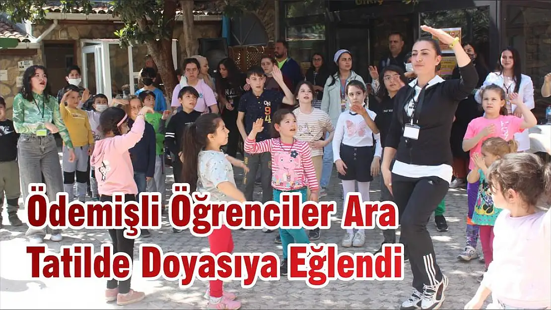 Ödemişli Öğrenciler Ara Tatilde Doyasıya Eğlendi