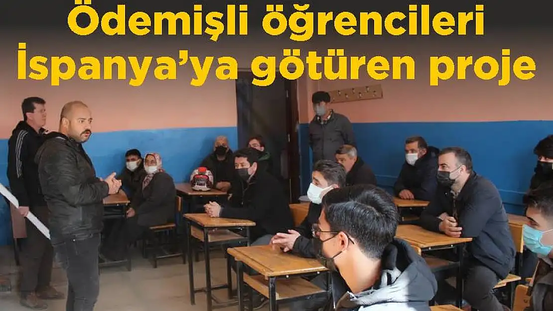 Ödemişli öğrencileri İspanya'ya götüren proje