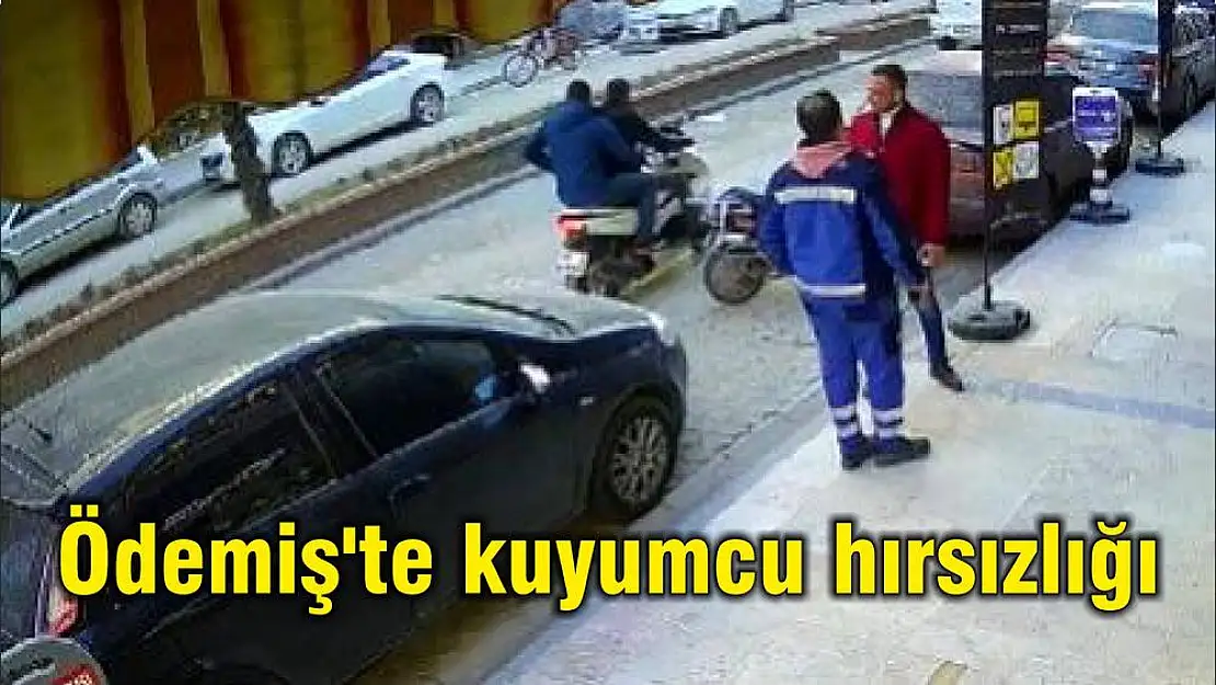 Ödemiş'te kuyumcu hırsızlığı