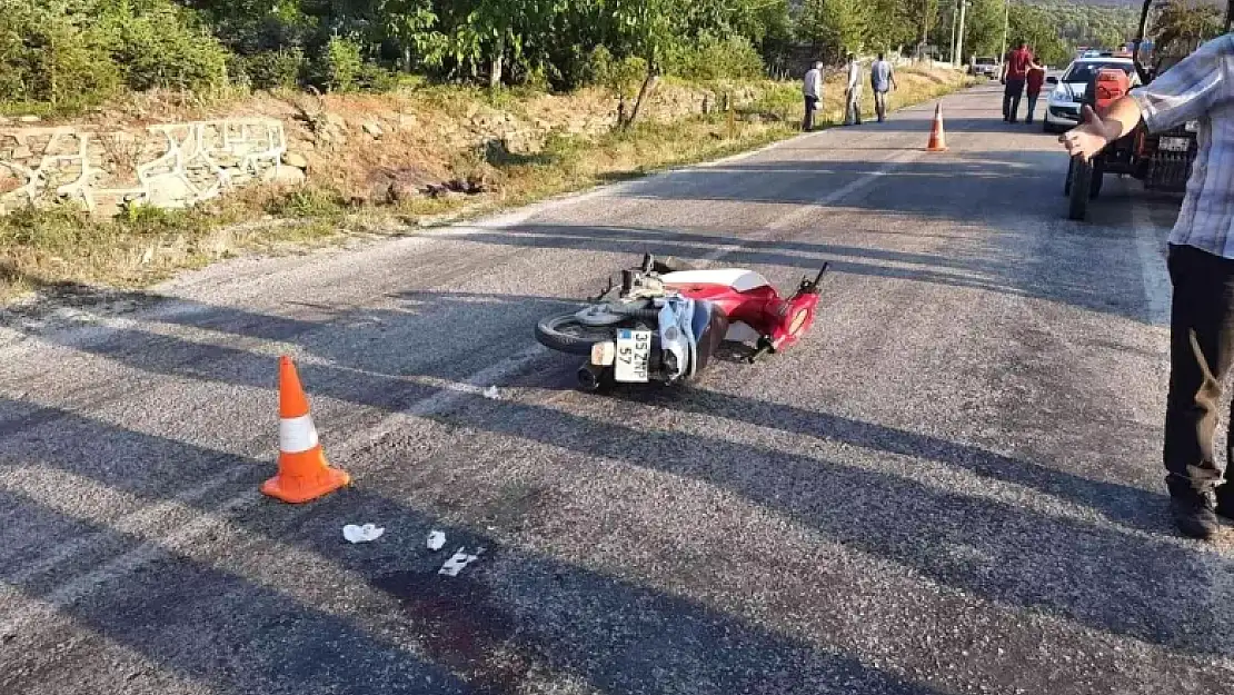 Ödemiş’te Motosiklet ve Otomobil Çarpışması Sonucu Bir Kişi Hayatını Kaybetti