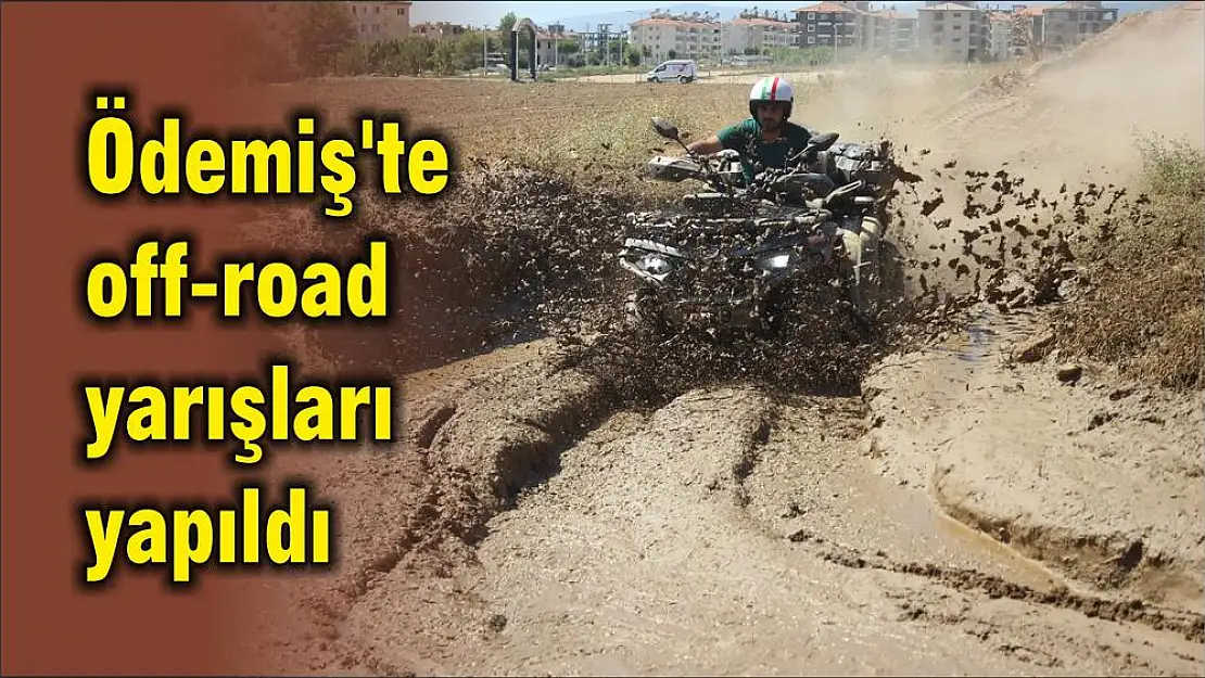 Ödemiş’te off-road yarışları yapıldı