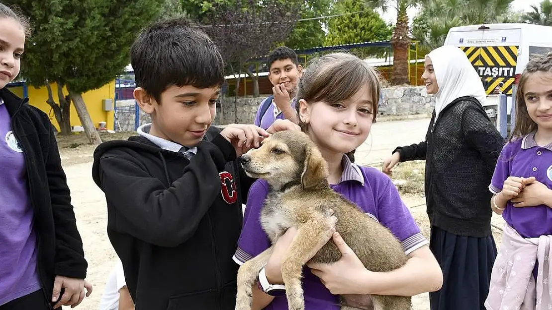 Öğrenciler,  Evcil Hayvan Rehabilitasyon Merkezi'ni ziyaret etti