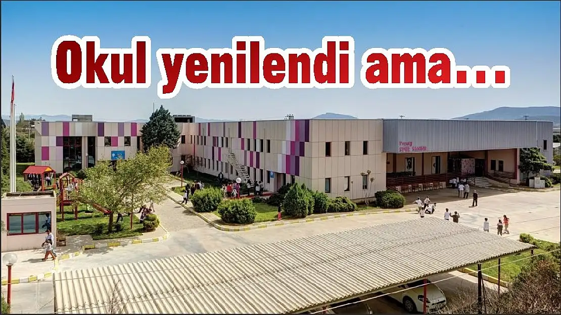 Okul yenilendi ama…
