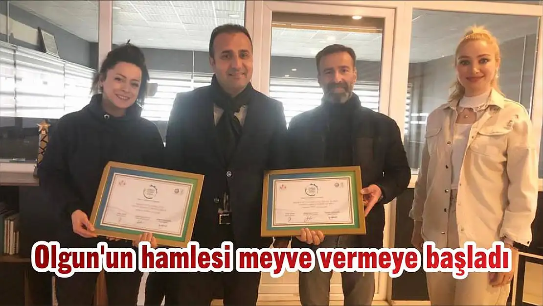 Olgun'un hamlesi meyve vermeye başladı