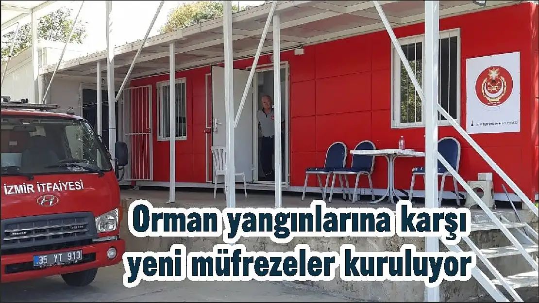 Orman yangınlarına karşı yeni müfrezeler kuruluyor