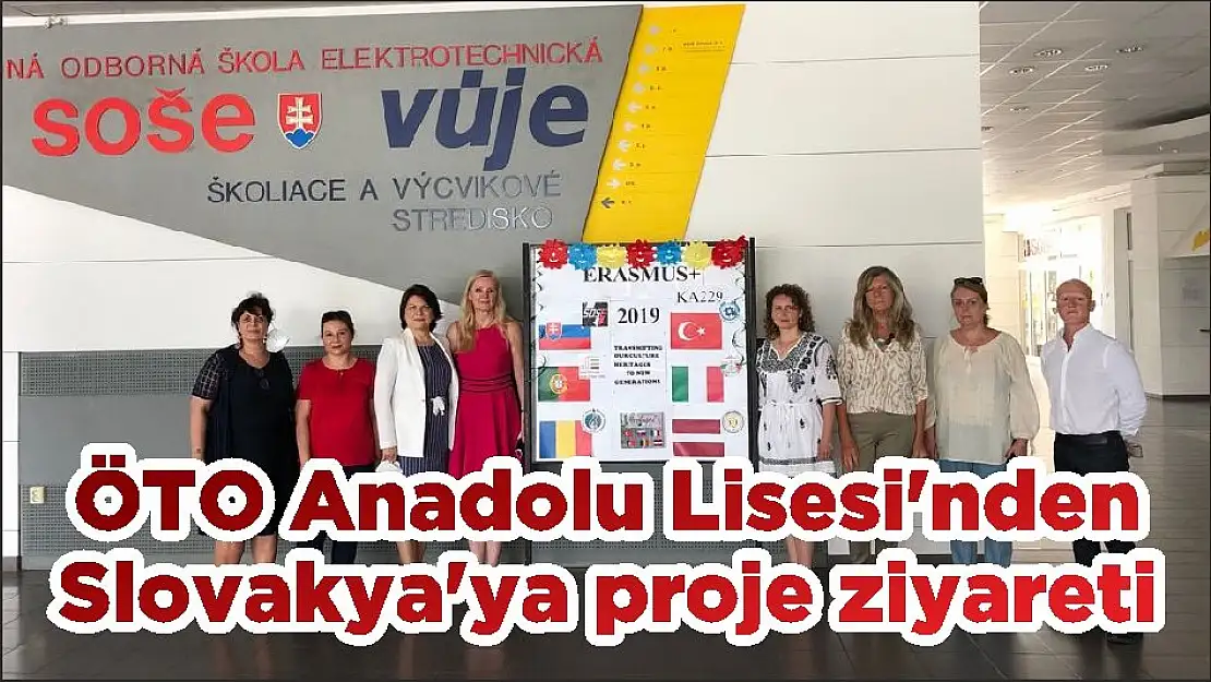 ÖTO Anadolu Lisesi'nden Slovakya'ya proje ziyareti