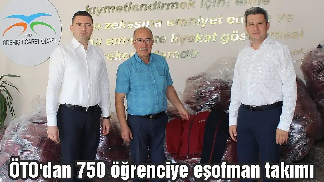 ÖTO'dan 750 öğrenciye eşofman takımı