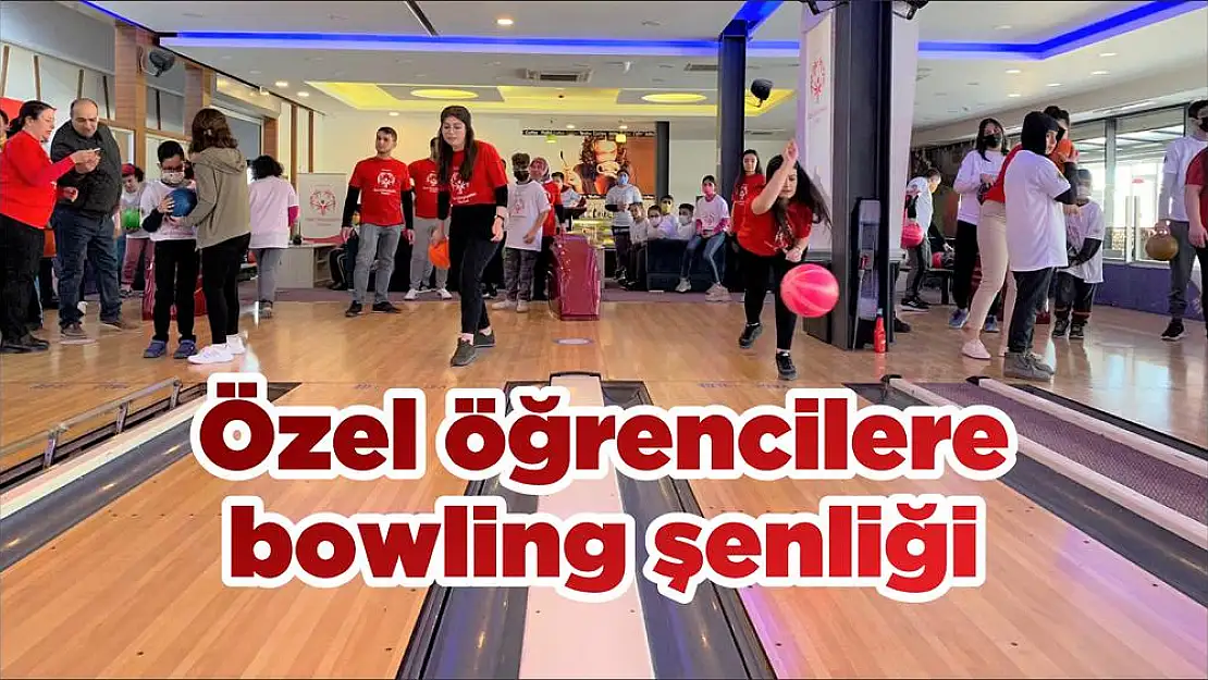 Özel öğrencilere bowling şenliği