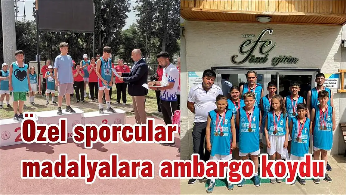 Özel sporcular madalyalara ambargo koydu