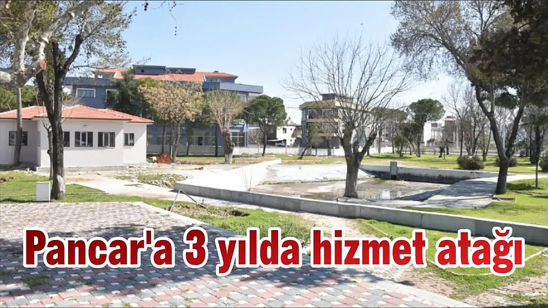 Pancar'a 3 yılda hizmet atağı
