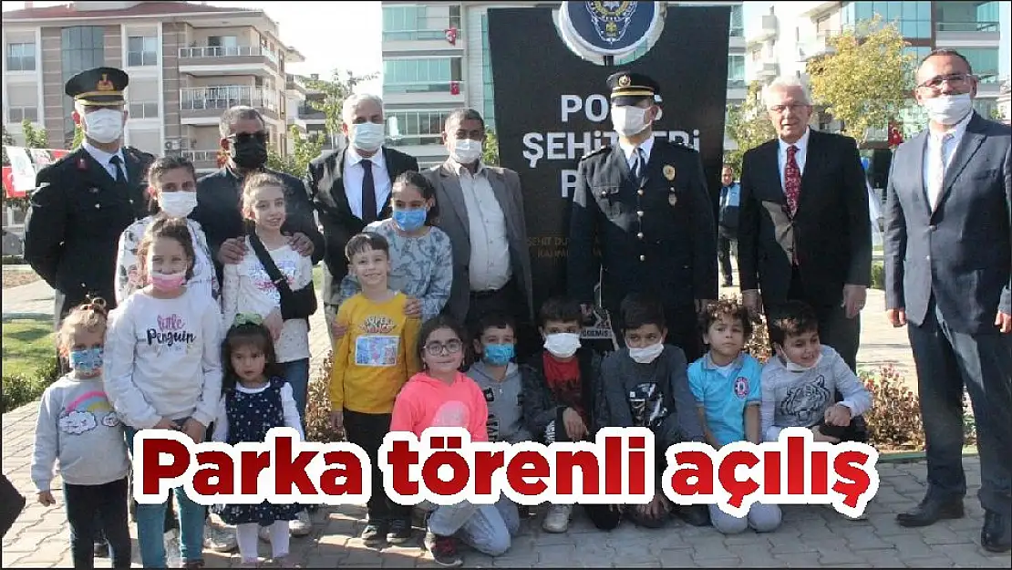 Parka törenli açılış