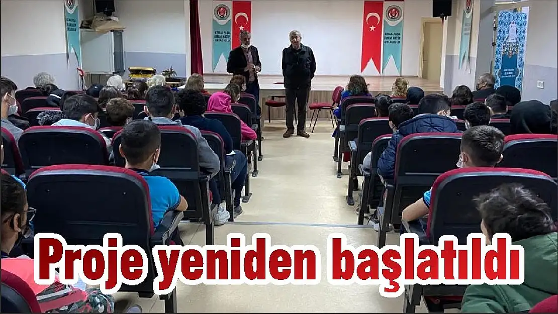 Proje yeniden başlatıldı