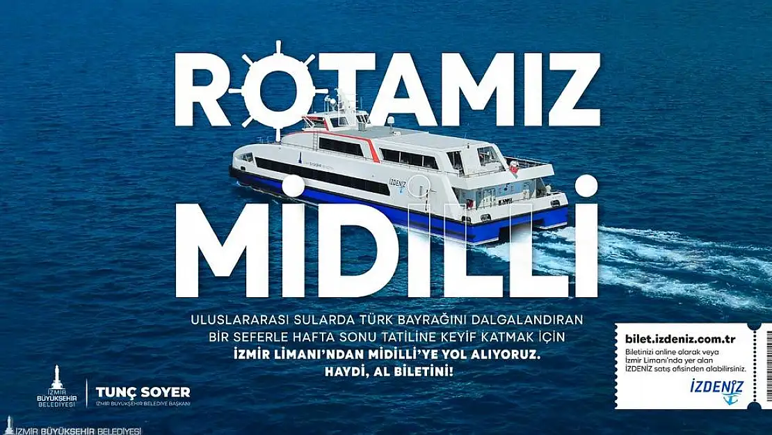 'ROTAMIZ Midilli' 2 Haziran’da başlıyor