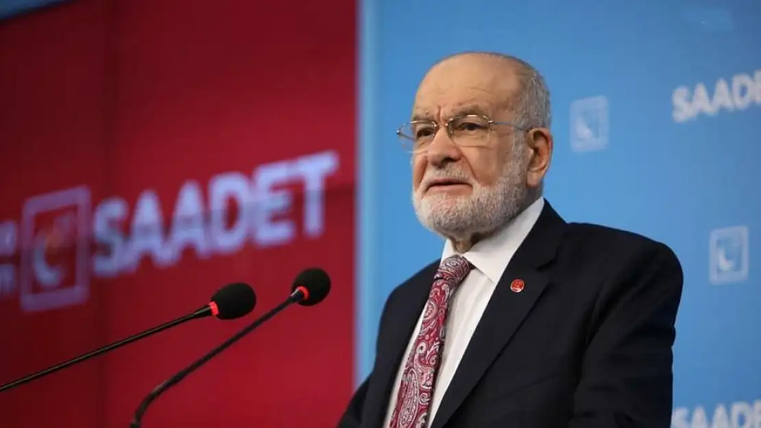 Saadet Partisi lideri Temel Karamollaoğlu, ölen Menzil şeyhi için başsağlığı diledi