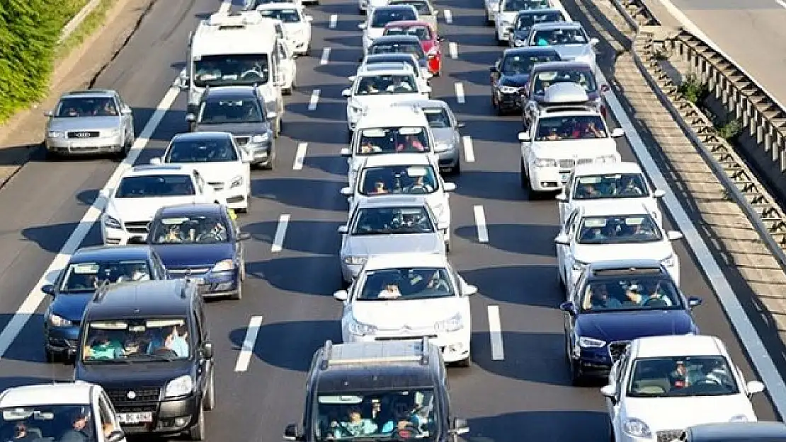 Samsun'da trafiğe kayıtlı araç sayısı 441 bini geçti