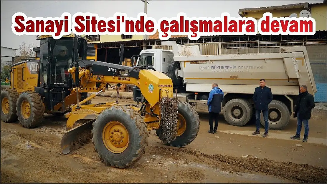 Sanayi Sitesi'nde çalışmalara devam