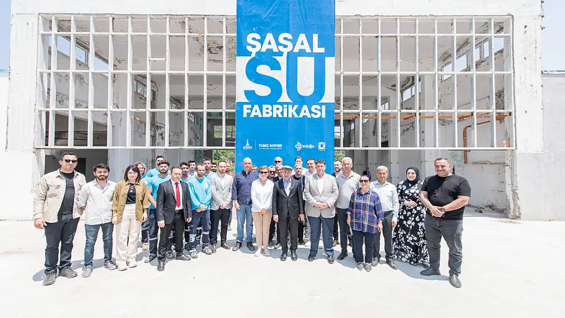 Şaşal Su Fabrikası'nda çalışmalar başladı