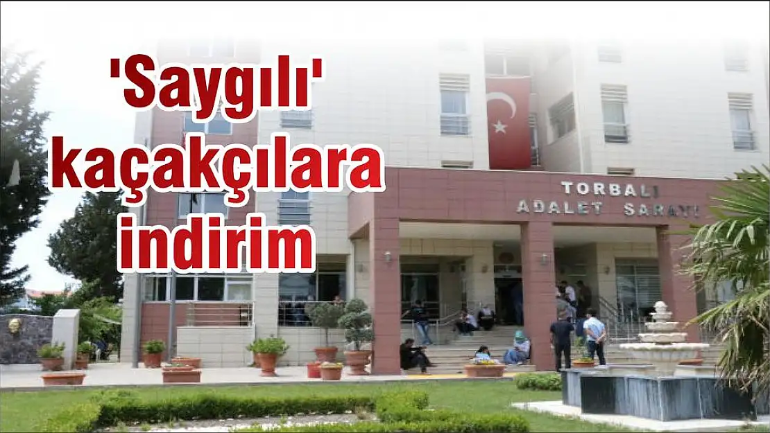 'Saygılı' kaçakçılara indirim