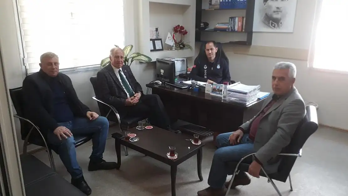 Saygılıer'den Bayındır Zabıta Müdürü'ne ziyaret