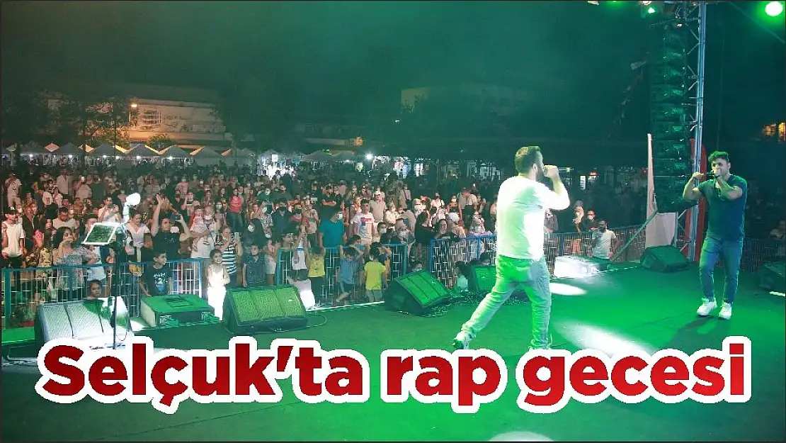 Selçuk'ta rap gecesi