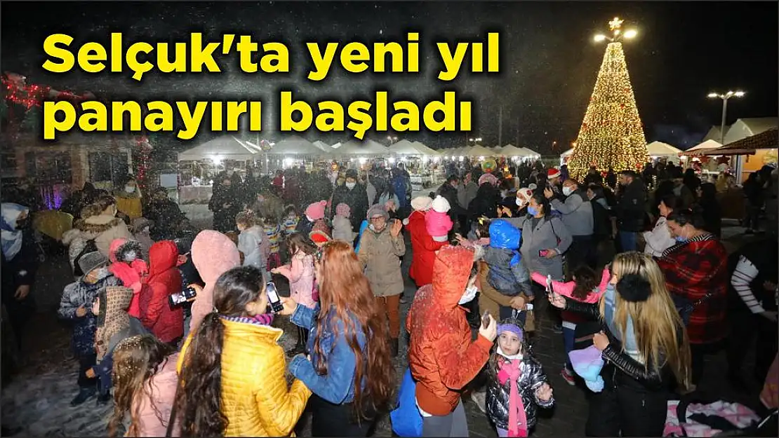 Selçuk'ta yeni yıl panayırı başladı