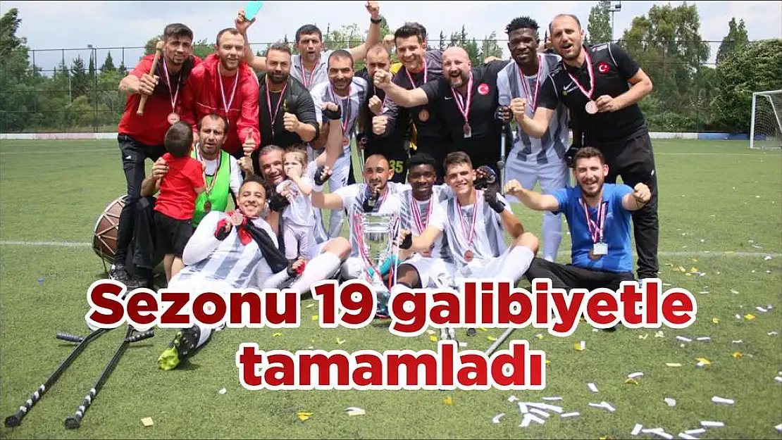 Sezonu 19 galibiyetle tamamladı