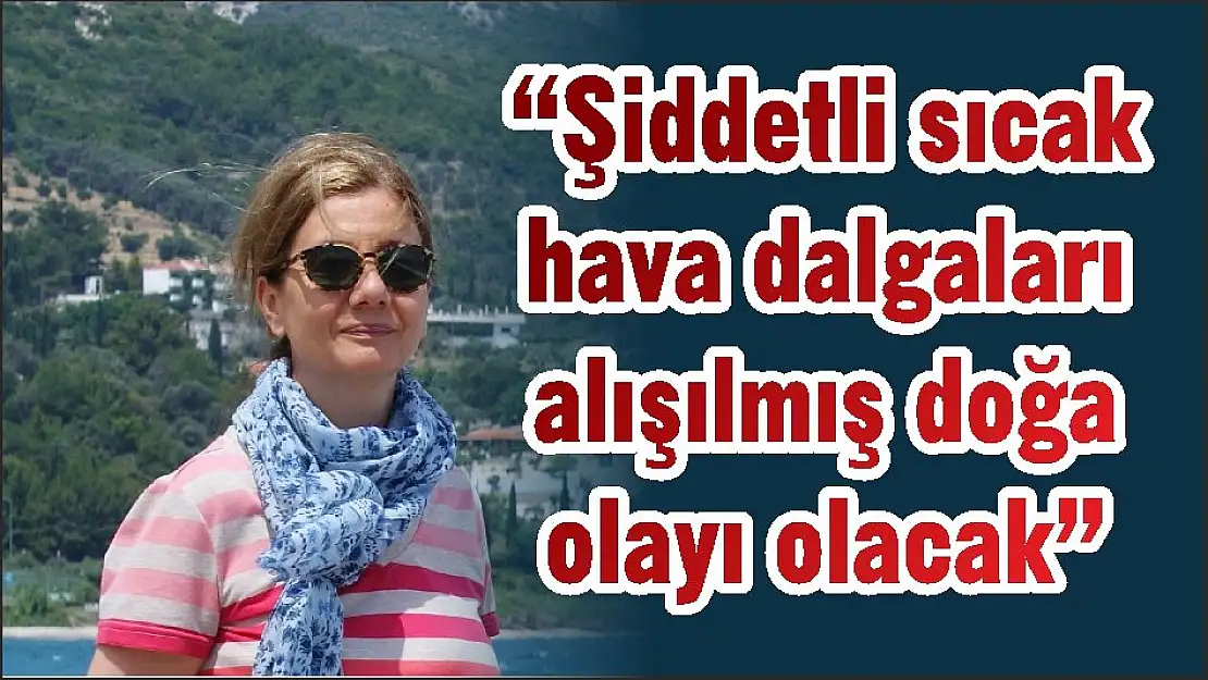 'Şiddetli sıcak hava dalgaları alışılmış doğa olayı olacak'