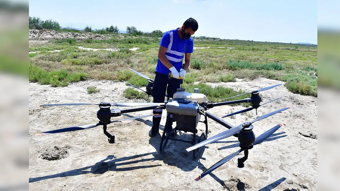 Sivrisineklere Dron’lu çözüm