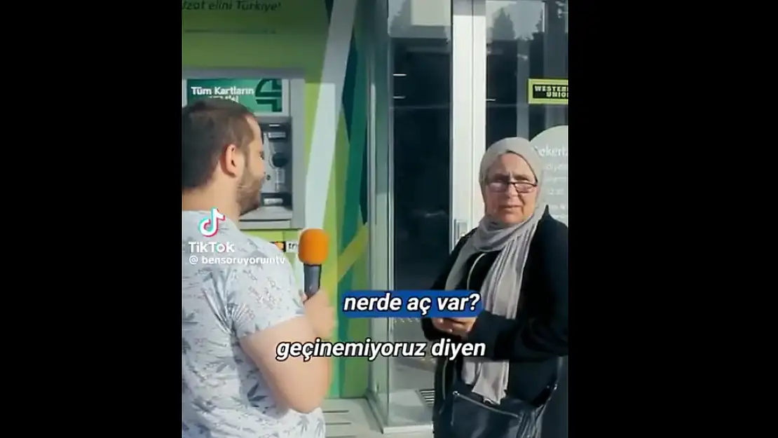 Sokak röportajı veren vatandaşın sözleri tüyleri diken diken etti! İşte o video…