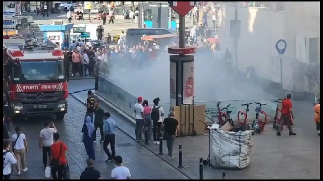 Son dakika… İstanbul Vezneciler Metro İstasyonu’nda Yangın Alarmı!