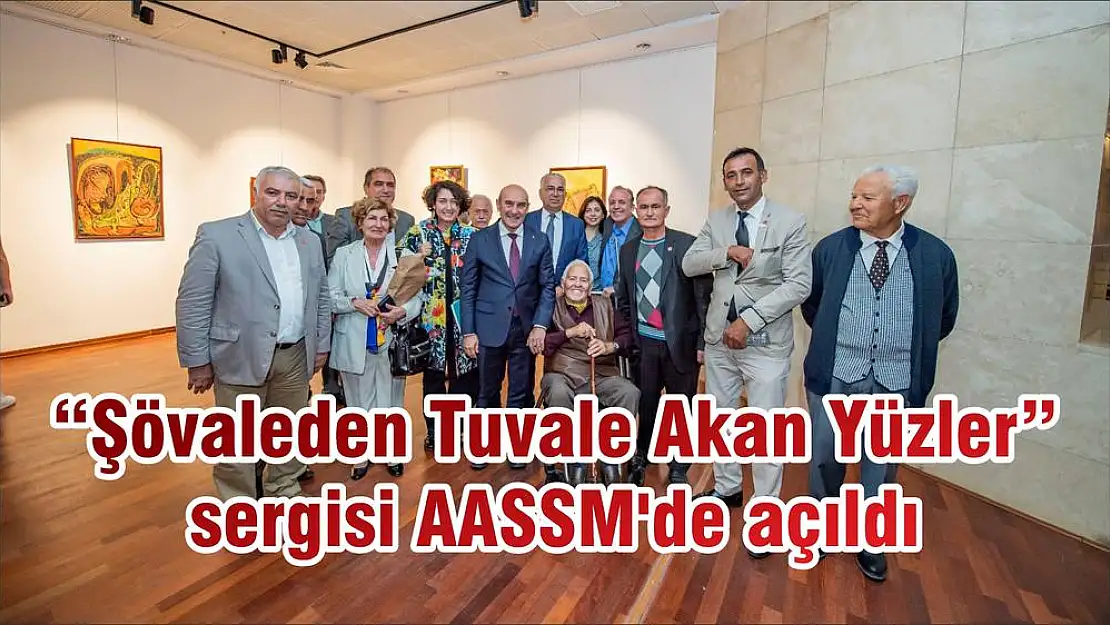 'Şövaleden Tuvale Akan Yüzler' sergisi AASSM'de açıldı