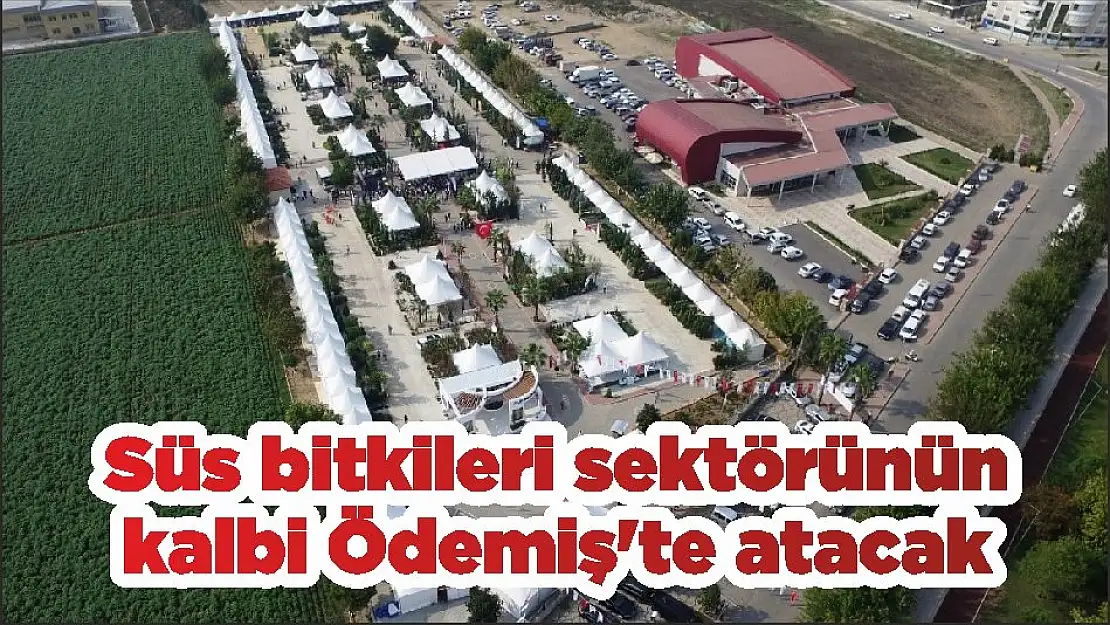 Süs bitkileri sektörünün kalbi Ödemiş'te atacak