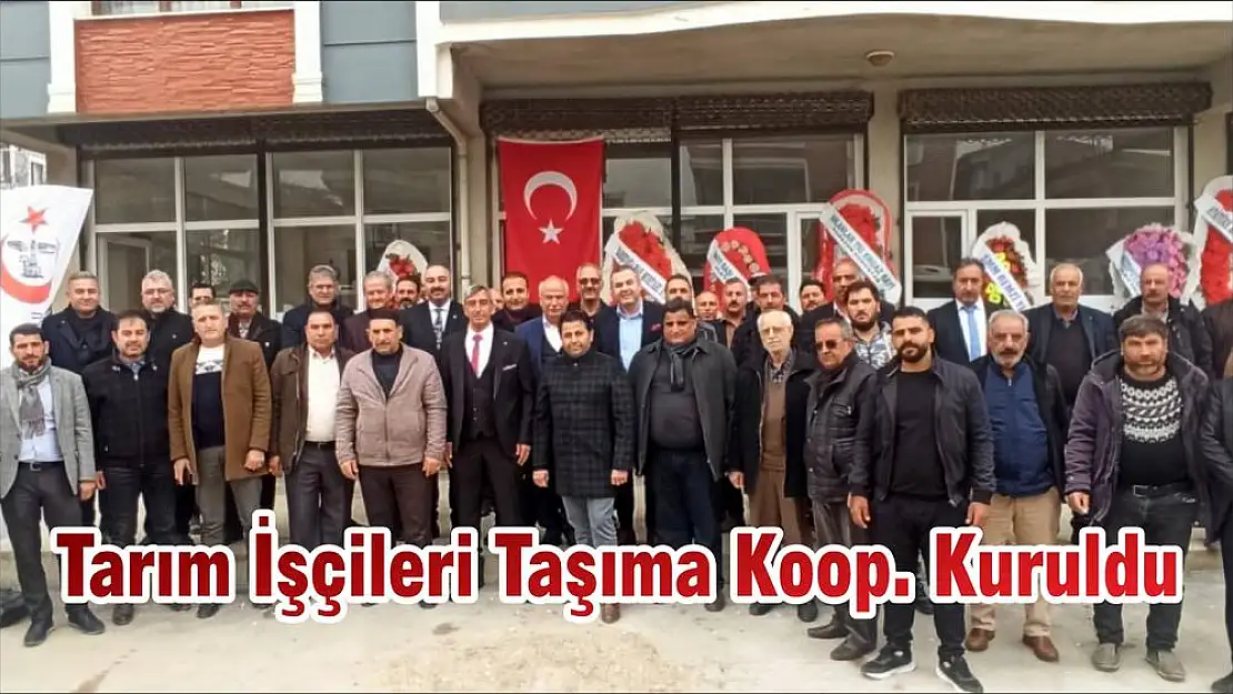 Tarım İşçileri Taşıma Koop. Kuruldu