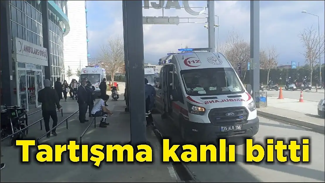 Tartışma kanlı bitti