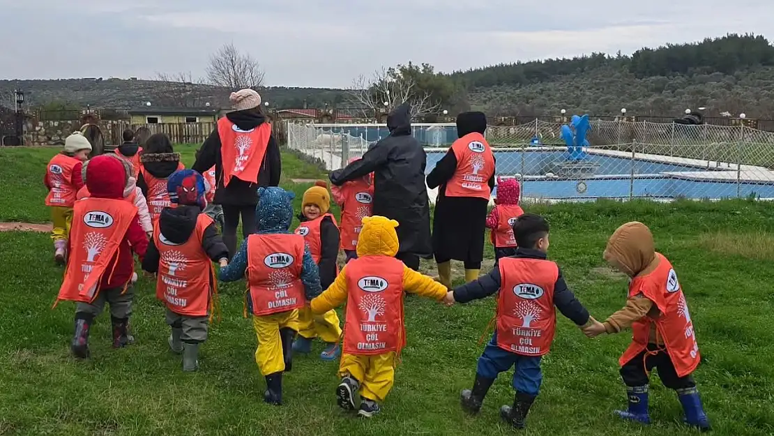 TEMA Vakfı Torbalı'dan Miniklere Doğa Eğitimi