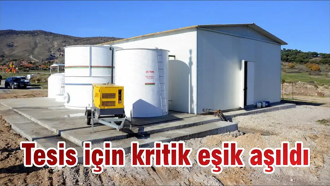 Tesis için kritik eşik aşıldı