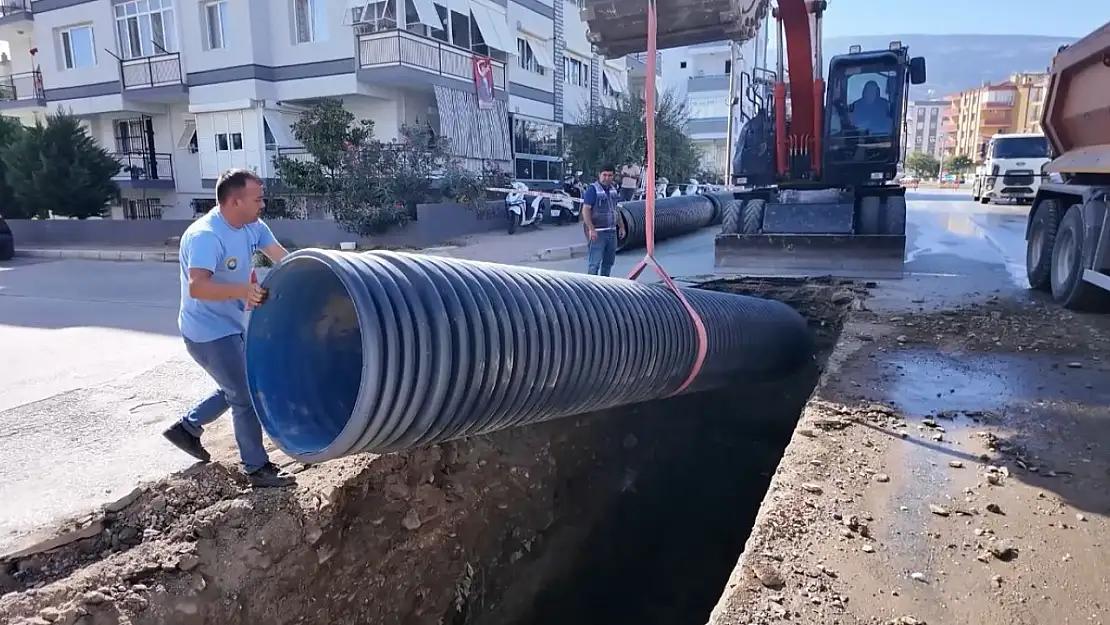 Tire'de 180 Milyonluk Yağmur Suyu Yatırımı Başlıyor