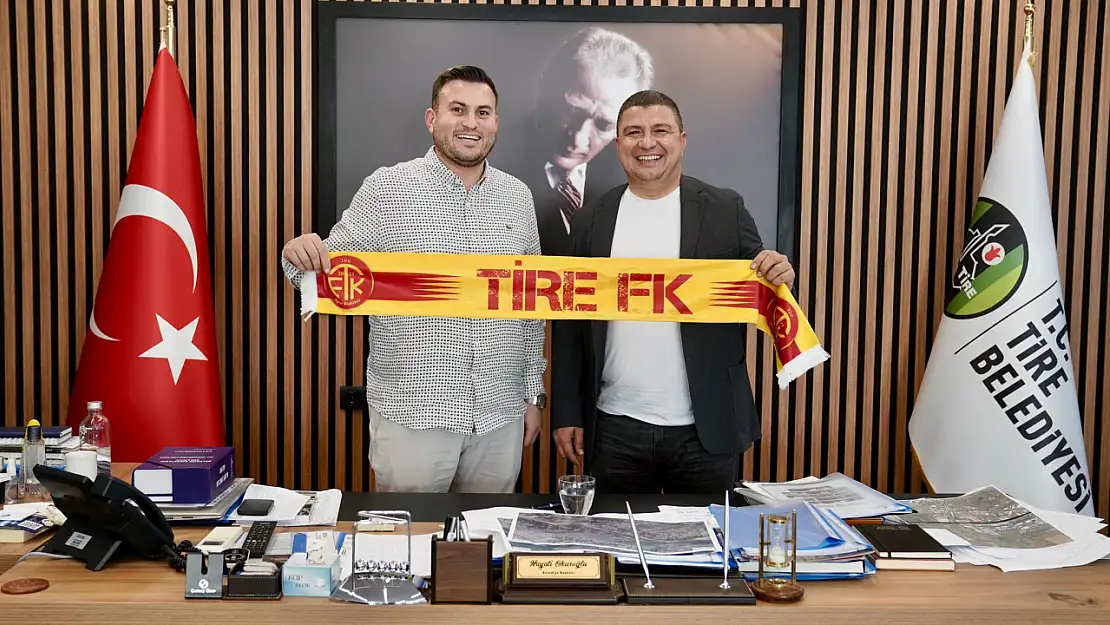 Tire FK Başkanı Özkan Karadaş'tan Başkan Okuroğlu'na Nezaket Ziyareti