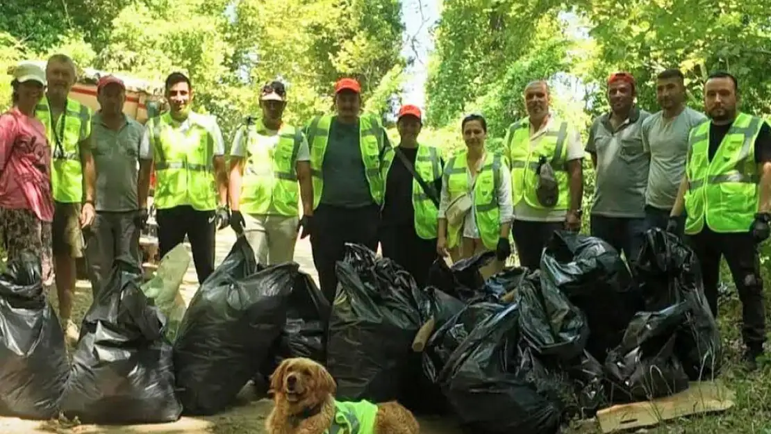 Tire Turizm Derneği Kaplan'da Çevre Temizliği Yaptı