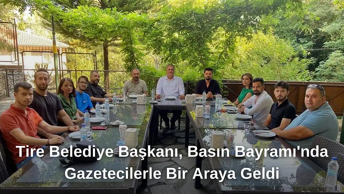 Tire’de Gazeteciler ve Basın Bayramı Buluşması