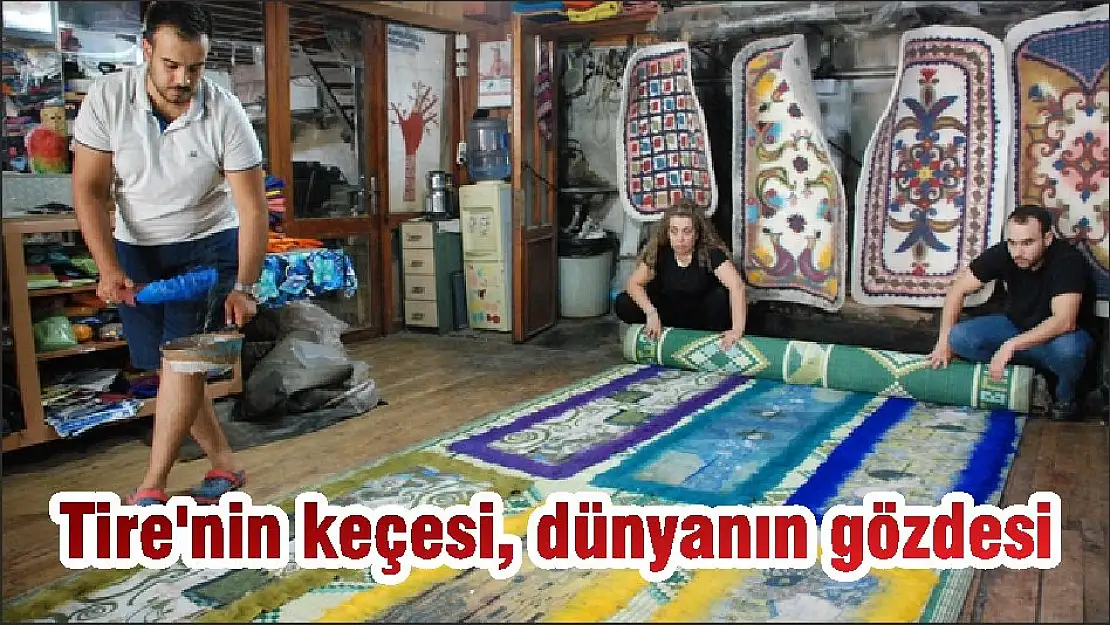 Tire'nin keçesi, dünyanın gözdesi