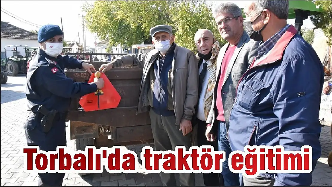 Torbalı'da traktör eğitimi