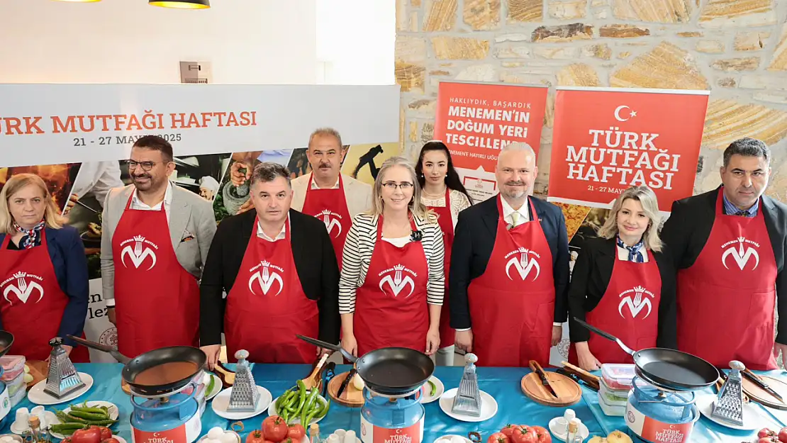 Türk Mutfağı Haftasın'da Menemen Damgasını Vurdu