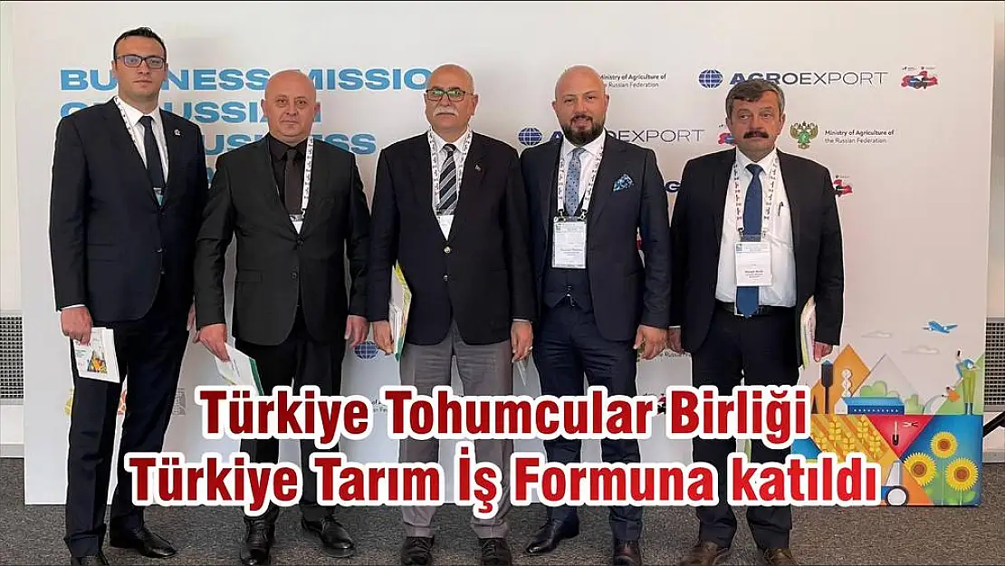 Türkiye Tohumcular Birliği Türkiye Tarım İş Formuna katıldı