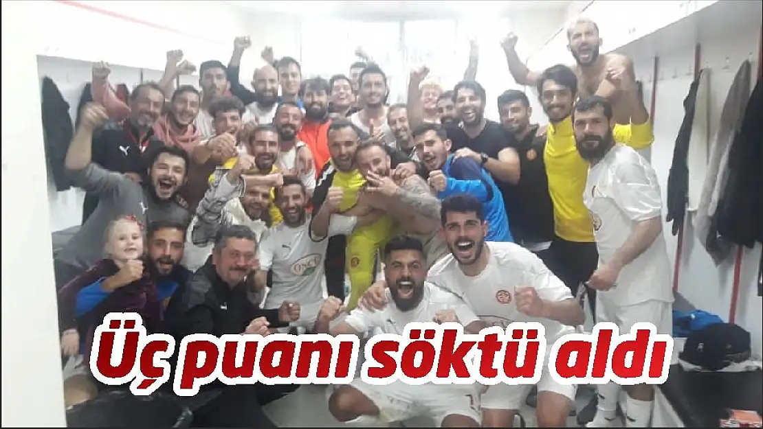 Üç puanı söktü aldı