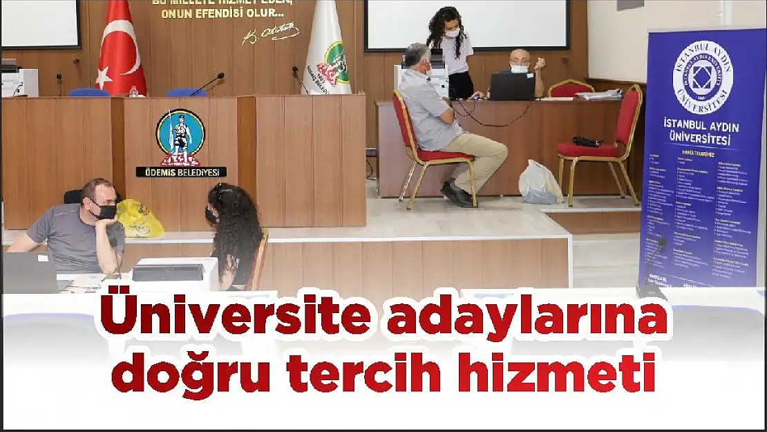 Üniversite adaylarına  doğru tercih hizmeti