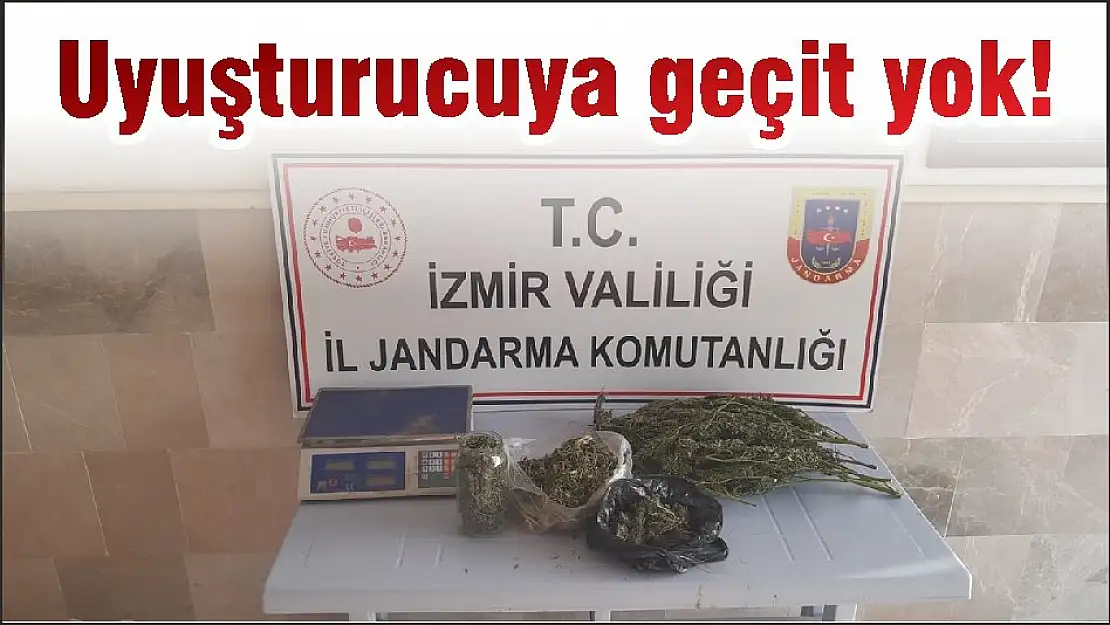 Uyuşturucuya geçit yok!